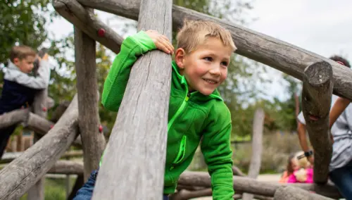 Kleintierstall, Spielplatz