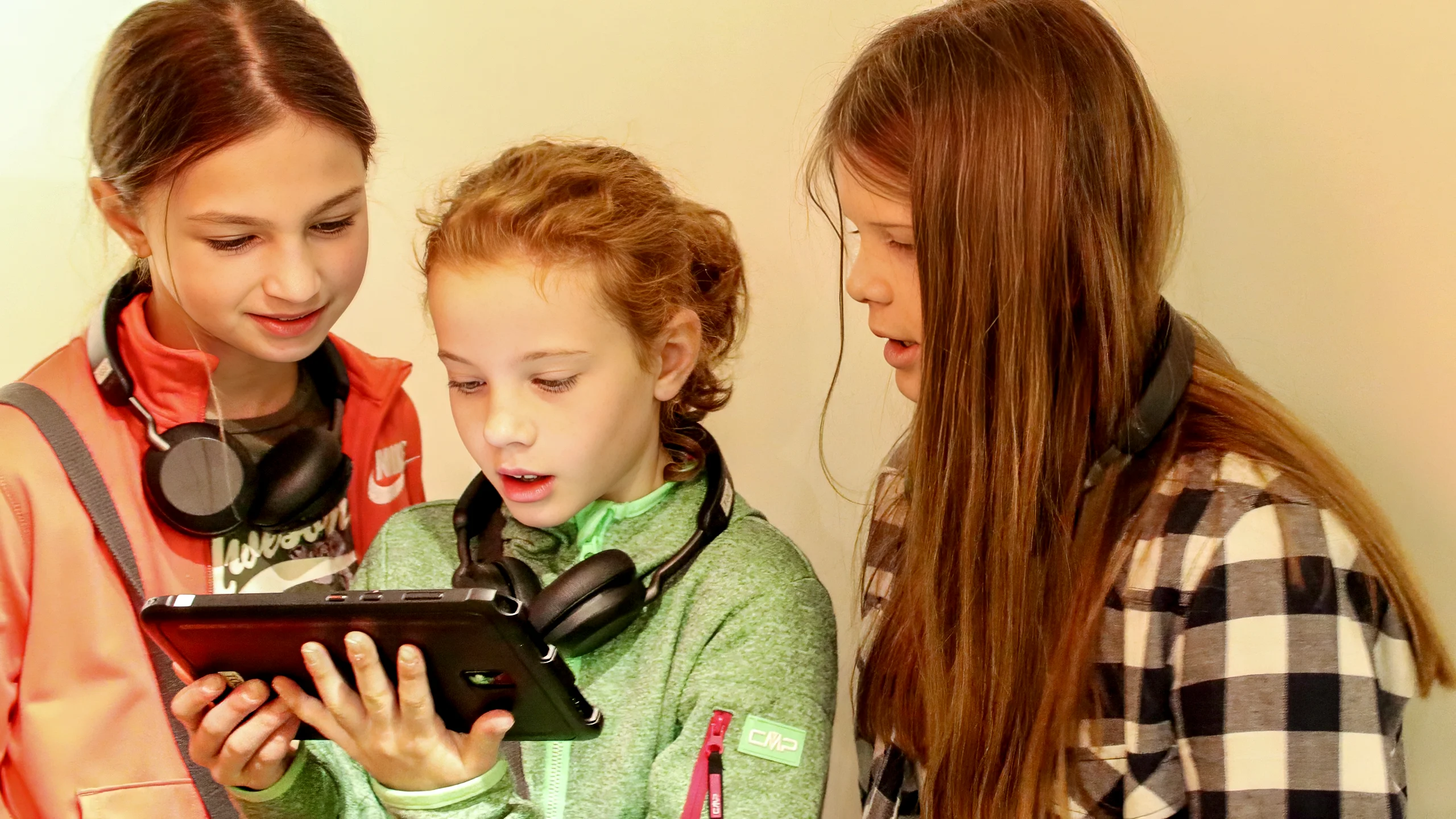 Schulklasse im Museum